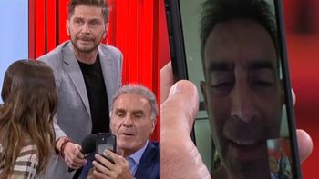 Insólito: Ruggeri y un viejo rival de Inglaterra protagonizaron un cruce con pedido incluido