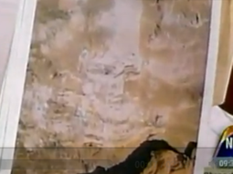 aseguran que la cara de hugo chavez aparecio en una construccion aseguran que la cara de hugo chavez aparecio en una construccion