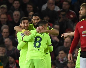 Barcelona y Messi le ganaron por primera vez a United en Old Trafford