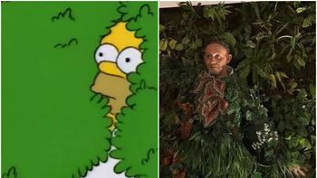 Homero Simpson y el rabino Sergio Bergman Homero Simpson y el rabino Sergio Bergman