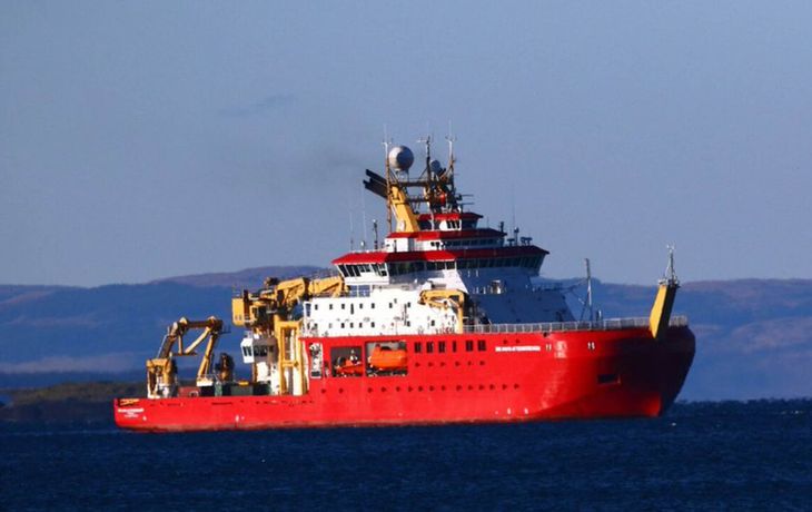 Rompehielos británico RRS Sir David Attenborough.