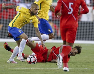 ¿Quién es el jugador al que más le pegaron en la Copa América?