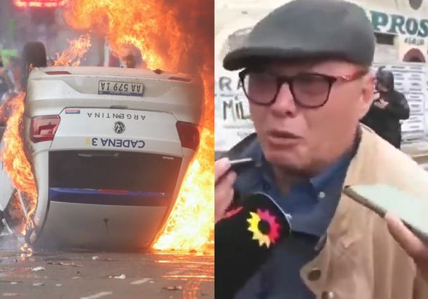 La angustia del periodista al que le incendiaron el auto: No quiero este país para mis hijos