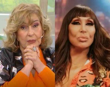Respuesta tajante y fastidio al aire: Georgina Barbarossa evitó hablar de Moria Casán