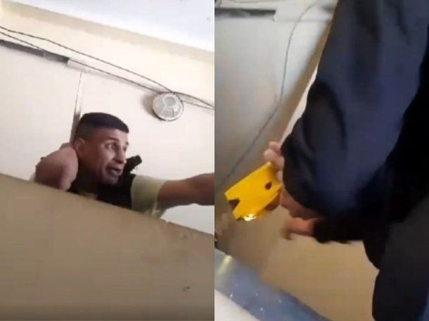 Balvanera: atacó a policías con un machete y lo redujeron con una pistola Taser
