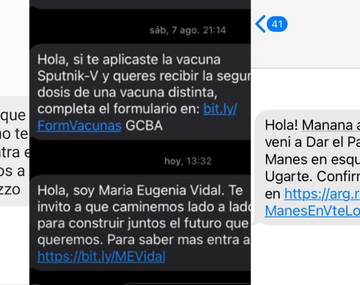 Proselitismo por SMS: por qué llegan mensajes de candidatos al celular y por qué está mal