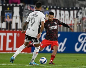 River destrabó un partido difícil en Chile y le ganó con autoridad a Colo Colo