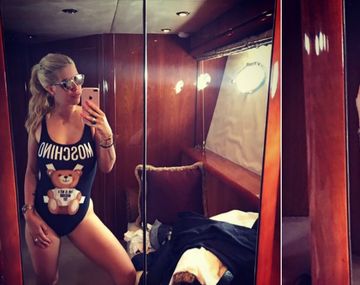 Wanda Nara se pasó con el Photoshop.