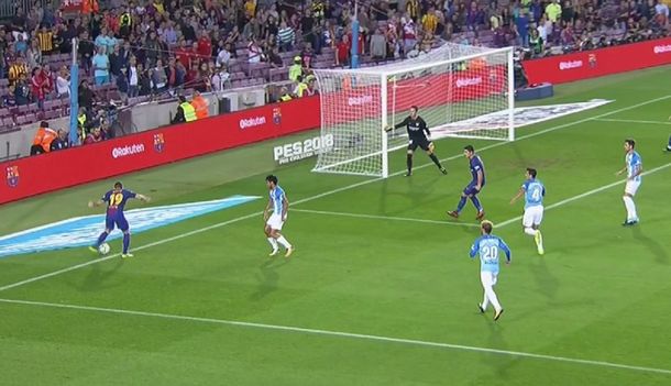 Barcelona ganó pero con polémica: mirá el primer gol ante el Málaga
