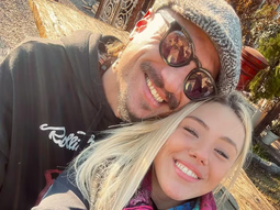Daniel Osvaldo y su pareja, protagonistas de un escándalo en el estacionamiento de un supermercado
