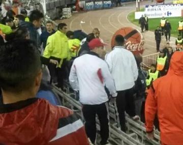 Hincha de Boca infiltrado en el Monumental debió ser rescatado tras Superclásico