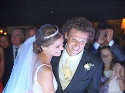 Todas las fotos del casamiento de Diego Forlán y Paz Cardozo