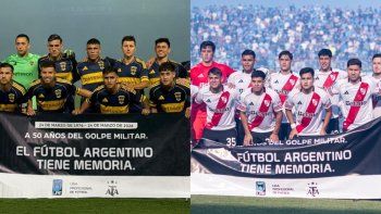 el futbol argentino tiene memoria: la campana de los clubes por el aniversario del golpe militar el futbol argentino tiene memoria: la campana de los clubes por el aniversario del golpe militar