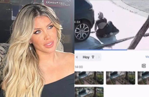 La caída de Wanda Nara que se filtró desde el country donde vive.