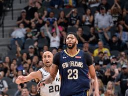 Manu Ginóbili vs New Orleans Pelicans