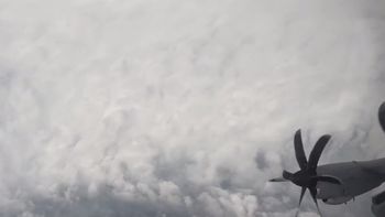 un avion registro el interior del ojo del huracan melissa que acecha a jamaica un avion registro el interior del ojo del huracan melissa que acecha a jamaica