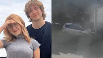 Eugenia Rolón, novia de Iñaki Gutiérrez, se estrelló contra un poste de luz el lunes por la mañana. Eugenia Rolón, novia de Iñaki Gutiérrez, se estrelló contra un poste de luz el lunes por la mañana.