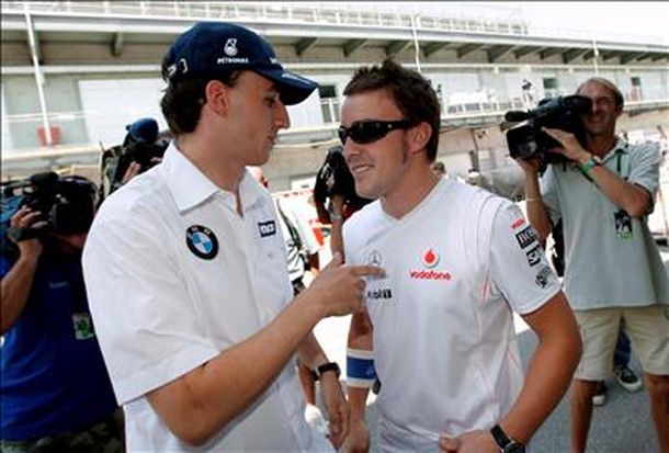 Kubica-Alonso--EFE