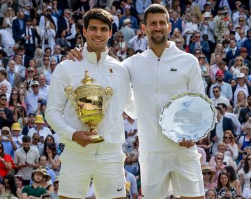 Alcaraz le ganó a Djokovic y se quedó con el título en Wimbledon
