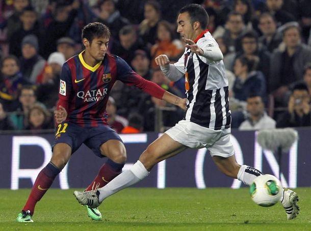 El Barcelona goleó y selló su pase ante el débil Cartagena