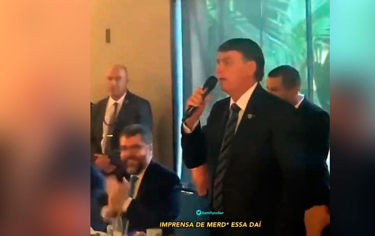 VIDEO: Bolsonaro explotó e insultó a la prensa por difundir los millonarios gastos de su Gobierno