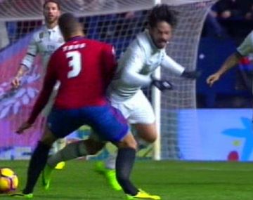 El choque con Isco y la mala fortuna de Tano