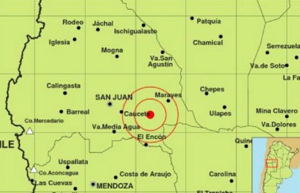 Fuerte sismo sacudió a San Juan: se sintió en Córdoba y Mendoza