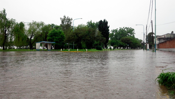 Inundaciones y evacuados en Provincia tras las fuertes lluvias