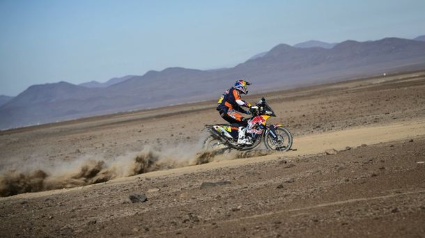 Marc Coma es el nuevo líder del Dakar 2015 en motos