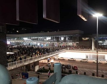 Evacuaron el aeropuerto de Frankfurt