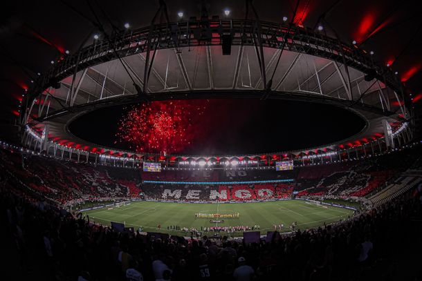 Flamengo y un recibimiento espectacular para la semifinal de la Copa Libertadores ante Racing
