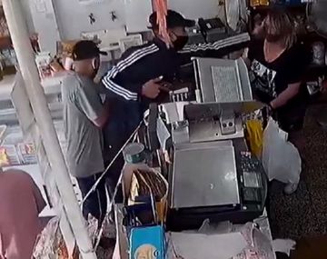 VIDEO: Violento robo en un almacén de Haedo
