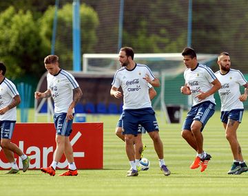 Argentina entrena pensando en Brasil