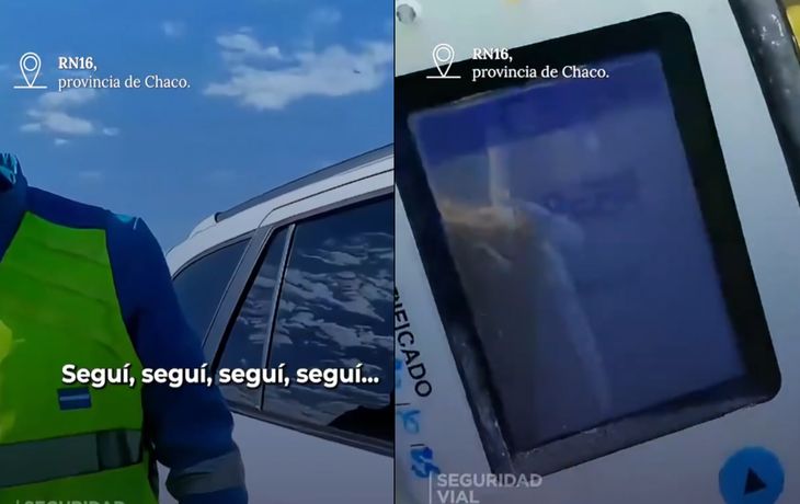 Escapó del primer control, pero fue detenido a los pocos kilómetros