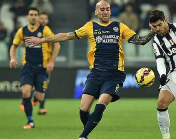 Hellas Verona le empató a Juventus agónicamente y Tevez no logró ser goleador del Calcio