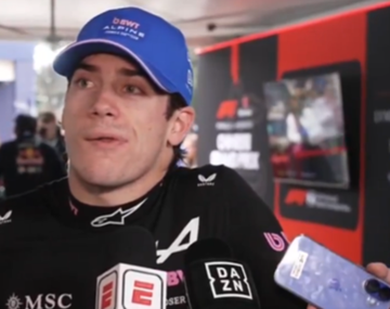 Es viral la reacción de Franco Colapinto disconforme con el resultado en el GP de China