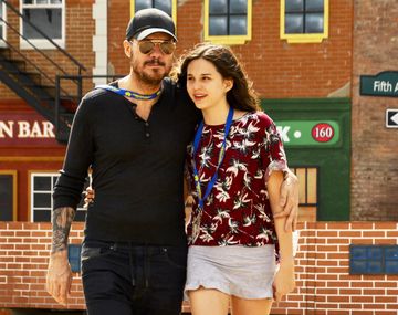 El saludo de Juanita a Tinelli por el día del padre.