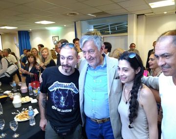 Rodríguez Saá recibió a una joven pareja de refugiados sirios