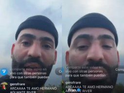 Arcángel sorprendió con un guiño a River antes de sus shows en Argentina