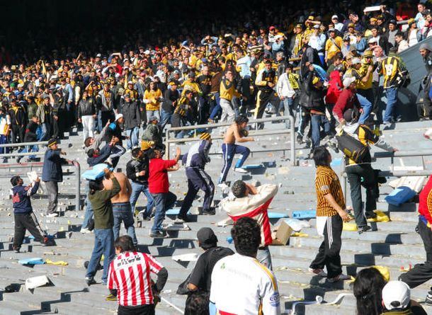 Incidentes Brown-Estudiantes Telam
