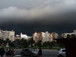 Tormentas en la ciudad de Mar del Plata y gran parte del país.