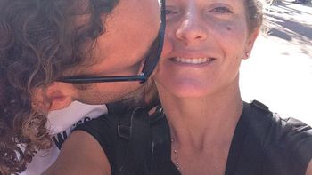 Gabriel Milito y su mujer Gabriel Milito y su mujer