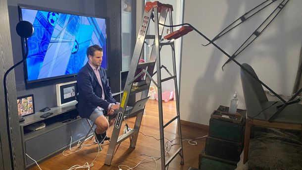 Encima que tuvo que hacer malabares para trabajar en cuarentena