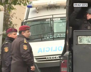 Así trasladaron a los detenidos por el asesinato de Morena