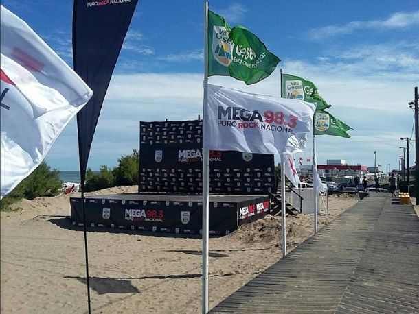 Mega llega a Gesell con un parador y shows en vivo: mirá la agenda