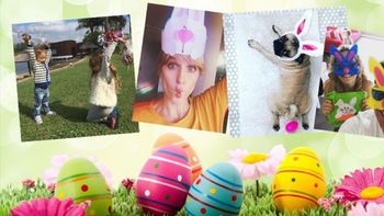 las fotos de los famosos festejando las pascuas las fotos de los famosos festejando las pascuas