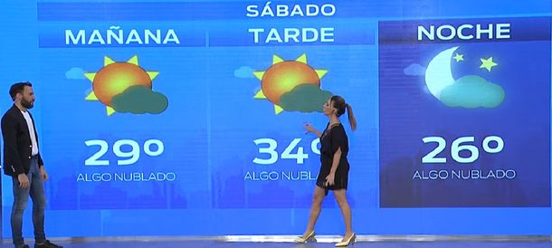 Pronóstico del tiempo del sábado 25 de enero de 2020