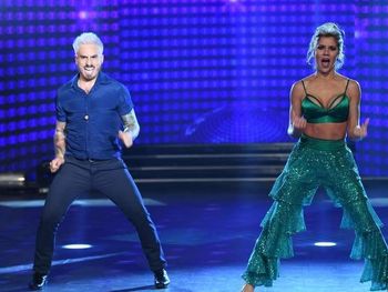 Laura Fernández y Fede Bal se reencontraron en la pista del Bailando.
