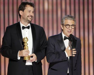 El saludo mundialista de Ricardo Darín en los Globos de Oro