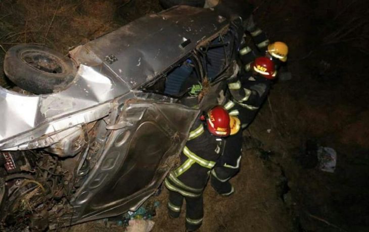 Grave accidente de tránsito de ocho jóvenes en Córdoba - Crédito: lavozdelinterior.com.ar